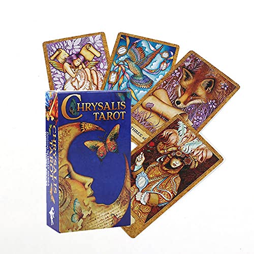 Chrysalis-Tarotkarten,Chrysalis Tarot Cards,Tarot Deck,Party Game von FeiYuCard