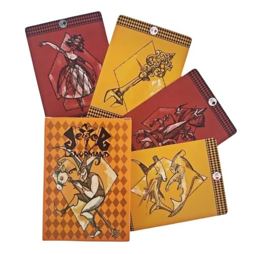 Das Orakel des Narren Lenormand,Jester Lenormand oracle,Tarot Card,Party Game von FeiYuCard