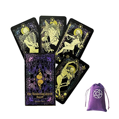 Das wundernde Geistertarot,The Wondering Spirit Tarot,with Bag,Party Game von FeiYuCard