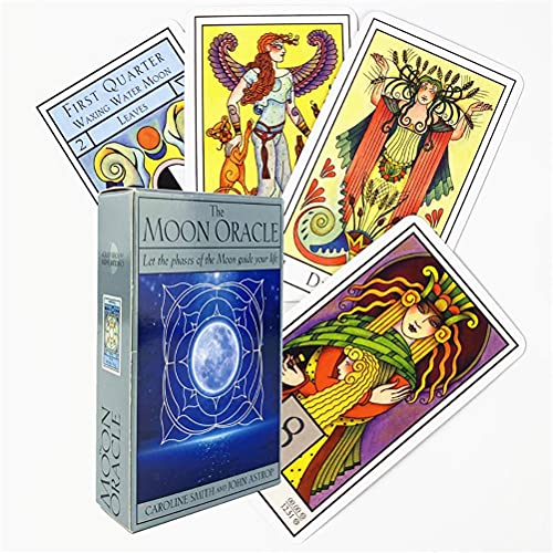 Die Mond Orakelkarten,The Moon ​Oracle Cards,Tarot Deck,Party Game von FeiYuCard