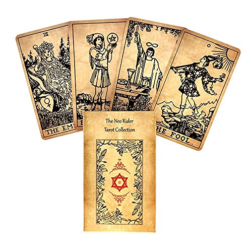 Die Neo Rider Tarot-Karten,The Neo Rider Tarot Cards,Tarot Deck,Party Game von FeiYuCard