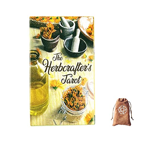 Die Tarotkarten des Kräuterschmieds,The Herbcrafter's Tarot Cards,with Bag,Party Game von FeiYuCard