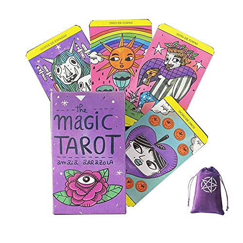 Die magischen Tarotkarten,The Magic Tarot Cards,with Bag,Party Game von FeiYuCard