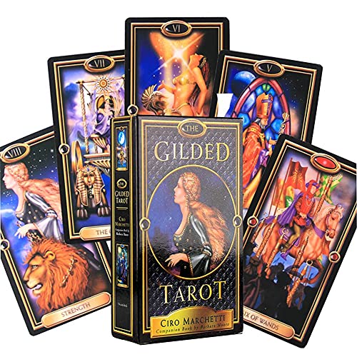 Die vergoldeten Tarotkarten,The Gilded Tarot Cards,Tarot Deck,Party Game von FeiYuCard