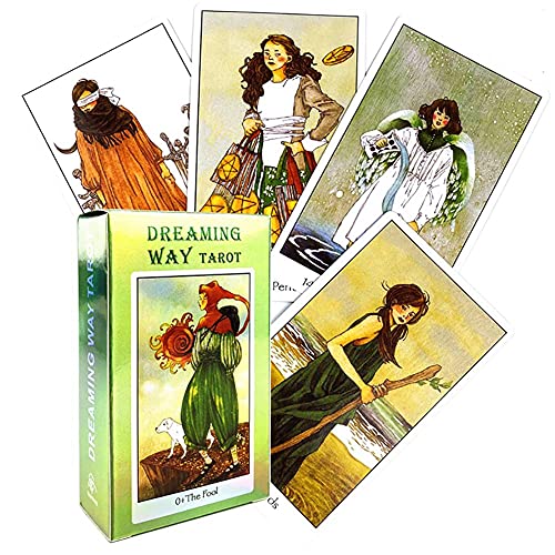 Dreaming Way Tarot-Karten,Dreaming Way Tarot Cards,Tarot Deck,Party Game von FeiYuCard