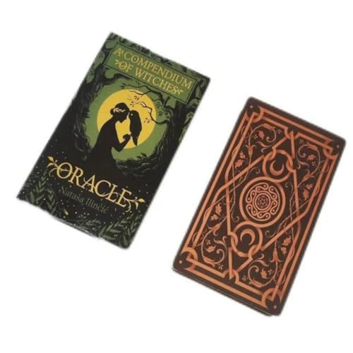 Ein Kompendium des Hexenorakels,A Compendium of Witches Oracle,Tarot Card,Party Game von FeiYuCard