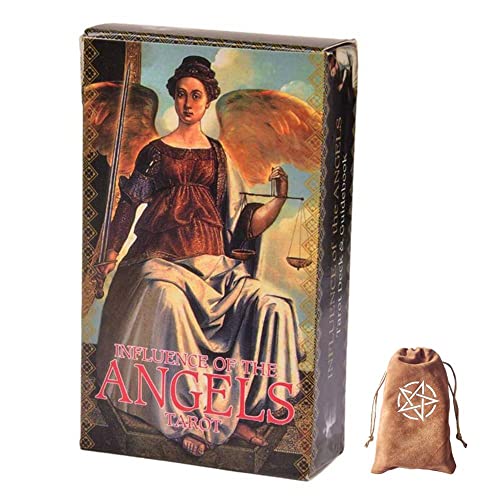 Einfluss des Engels Tarot,Influence of The Angels Tarot,with Bag,Party Game von FeiYuCard