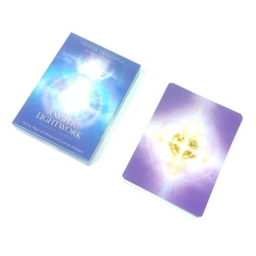 Engelhaftes Lichtarbeit-Heilorakel,Angelic Lightwork Healing Oracle,Tarot Card,Party Game von FeiYuCard