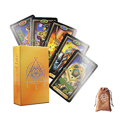 Führung der Schicksals-Tarot-Karten,Guidance of Fate Tarot Cards,with Bag,Party Game von FeiYuCard