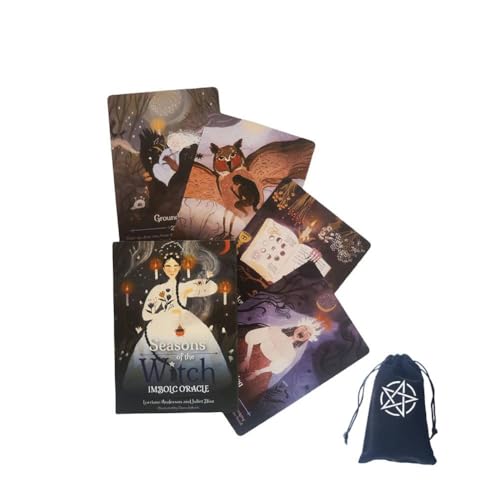 Jahreszeiten von The Witch Imbolc Oracle,Seasons of The Witch Imbolc Oracle,with bag,Party Game von FeiYuCard