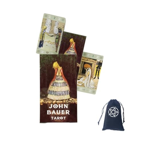 John Bauer Tarot,John Bauer Tarot,with bag,Party Game von FeiYuCard