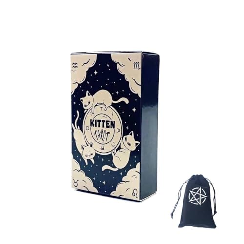 Kätzchen-Tarot,Kitten Tarot,with bag,Party Game von FeiYuCard