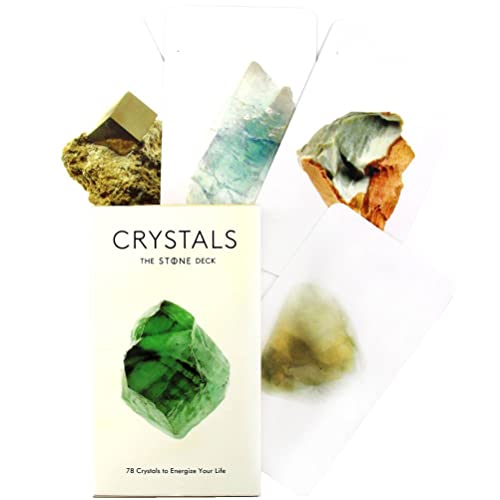 Kristalle das Stein-Tarot-Deck,Crystals The Stone Tarot Deck,Tarot Deck,Party Game von FeiYuCard