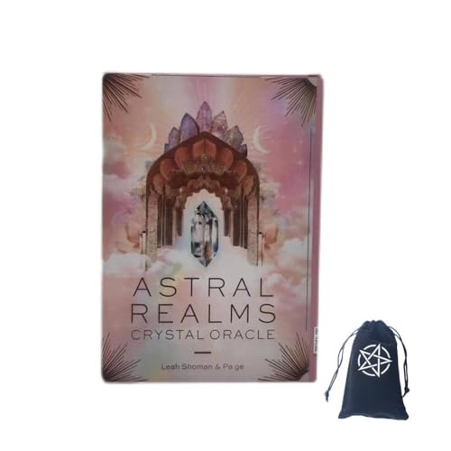 Kristallorakel der Astralwelten,Astral Realms Crystal Oracle,with bag,Party Game von FeiYuCard