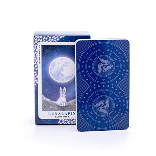 Lunalapin-Tarotkarten,Lunalapin Tarot Cards,Tarot Deck,Party Game von FeiYuCard
