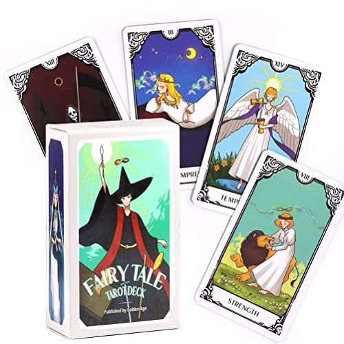 Märchen-Tarotkarten,Fairy Tale Tarot,Tarot Deck,Party Game von FeiYuCard