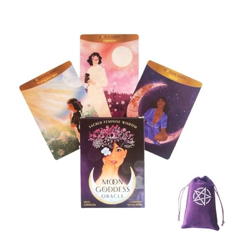 Mondgöttin Orakel,Moon Goddess Oracle,with bag,Party Game von FeiYuCard