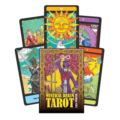 Mystisches Reich Tarot,Mystical Realm Tarot,Tarot Card,Party Game von FeiYuCard