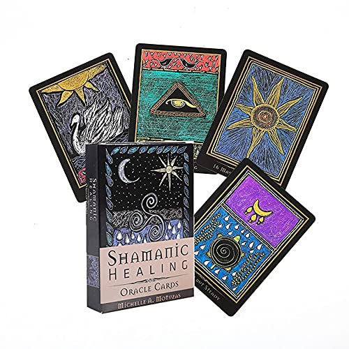 Schamanische Heilorakelkarten,Shamanic Healing Oracle Cards,Tarot Deck,Party Game von FeiYuCard