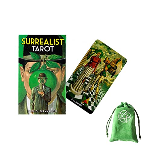 Surrealistisches Tarot-Deck,Surrealist Tarot Deck,with Bag,Party Game von FeiYuCard