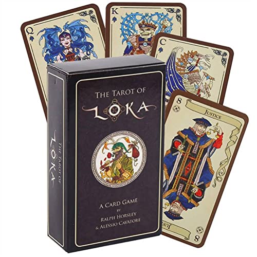 Tarot der LOKA Orakelkarten,Tarot of LOKA,Tarot Deck,Party Game von FeiYuCard