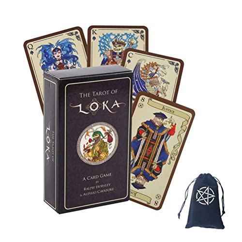 Tarot der LOKA Orakelkarten,Tarot of LOKA,with Bag,Party Game von FeiYuCard