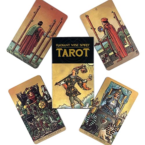 Tarot des strahlenden weisen Geistes,Radiant Wise Spirit Tarot,Tarot Deck,Party Game von FeiYuCard