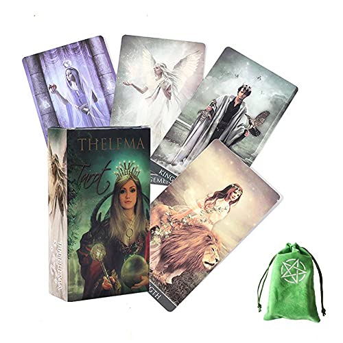Thelema Tarotkarten,Thelema Tarot Cards,with Bag,Party Game von FeiYuCard
