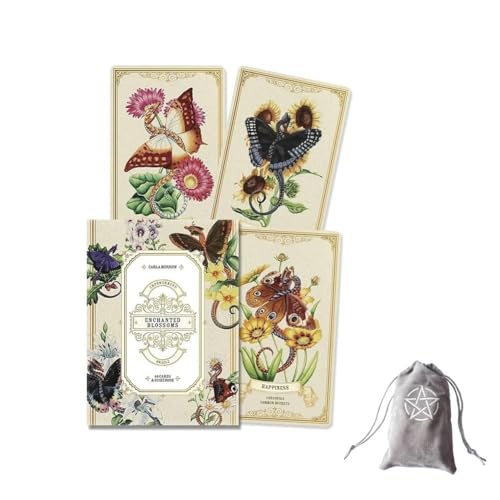 Verzaubertes Blütenorakel,Enchanted Blossoms Oracle,with bag,Party Game von FeiYuCard