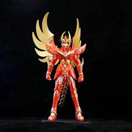 19 cm Anime Saint Seiya Hyoga Shun Ikki Phoenix Figur Action Figuren Ritter von Zodiac Figuren Spielzeug Saint Seiya withbox Ikki von Feitoy