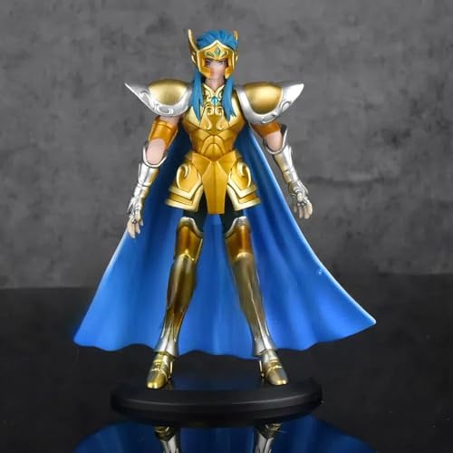 8 Stück/Set Saint Seiya Figur Kanon Hyoga 18 cm Gold Saint PVC Action Figur Amine Spielzeug Geburtstagsgeschenk Figur von Feitoy