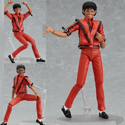 Figma Michael Jackson Action Figur Michael Jackson Cute Vinyl Toy Doll Geburtstagsgeschenk Weihnachten withbox Figma096 von Feitoy