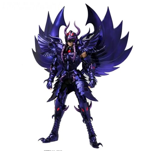 Modell Saint Seiya Ex Hades Specters Wyvern Rhadamanthys Griffon Minos Garuda Aiacos Drei Hölle Richter Metall Armor Figur Spielzeug CSAiakosOCE von Feitoy