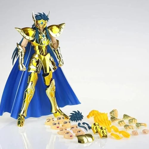 Modell Saint Seiya Myth Cloth Ex Aquarius Camus mit Hyoga Cygnus Goldkopf / 24k / Oce Zodiac Knights Action Figur von Feitoy