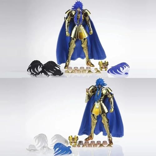 Modell Saint Seiya Myth Cloth Ex Gemini Asprose Deuteros/Defteros Gold Lost Canvas / LC Zodiac Knights Action Figur SetGeminisSSVer. von Feitoy