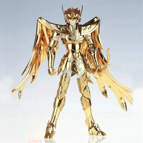 Modell Saint Seiya Myth Cloth Exm Schütze Aiolos mit Athena Kind Gold Ritter des Tierkreises Anime Action Figur Spielzeug MSTAiolosOCE von Feitoy