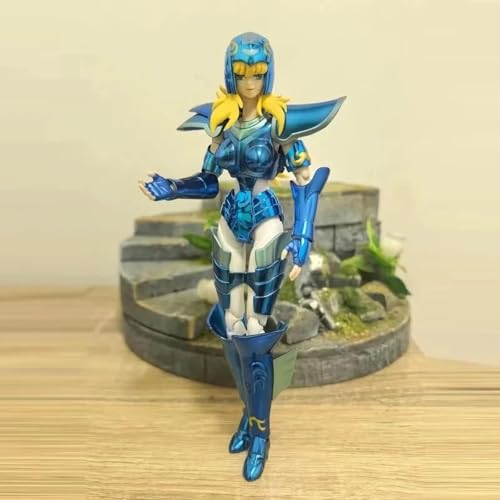 Modell Saint Seiya Myth Cloth Meerjungfrau Thetis/Tethys Poseidon Revival Ver. Ritter des Tierkreises Anime Action Figur Spielzeug Geschenk WithBox BlueVersion von Feitoy