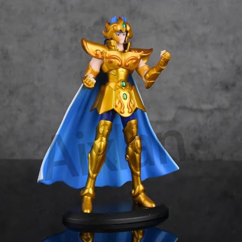 Saint Seiya Figur Kanon Hyoga Gold Saint PVC Action Figur Amine Spielzeug Geburtstagsgeschenk Figur Wackelfigur Anobox von Feitoy