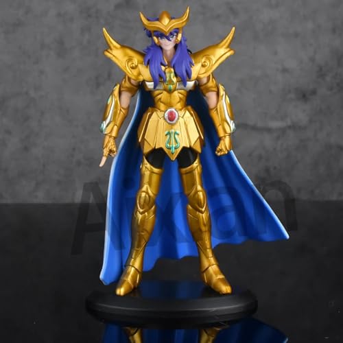 Saint Seiya Figur Kanon Hyoga Gold Saint PVC Action Figur Amine Spielzeug Geburtstagsgeschenk Figur Wackelfigur Enobox von Feitoy