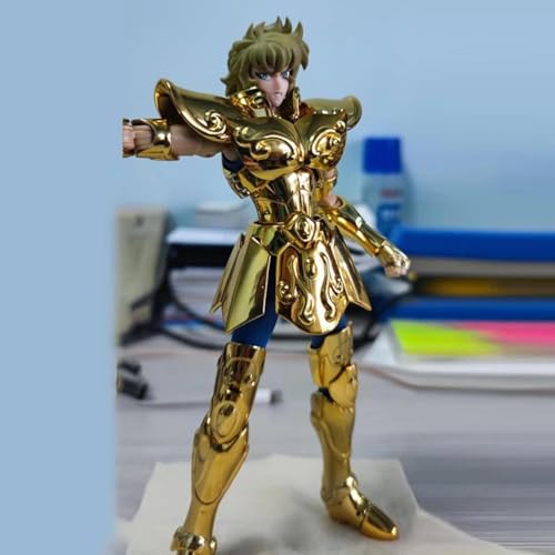 Saint Seiya Myth Cloth Ex Widder Mu Leo Aiolia Fische Aphrodite Krebs Deathmask Tierkreisritter Actionfigur Leo24K von Feitoy