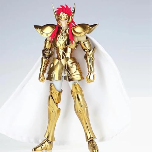 Saint Seiya Myth Cloth Exm/Ex Metall Aquarium Camus mit Hyoga Cygnus Kopf 24k Hades Gold Zodiac Knights Action Figur OCEVersion von Feitoy