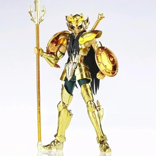 Saint Seiya Mythical Cloth Exm/Ex Metall Waage Docko/Dohko mit lila Drache Kopf Drache Zodiac Ritter Action Figur AnimeVersion von Feitoy