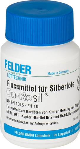 Felder  Cu-Rosil  Hartlötflussmittel Inhalt 100g von Felder