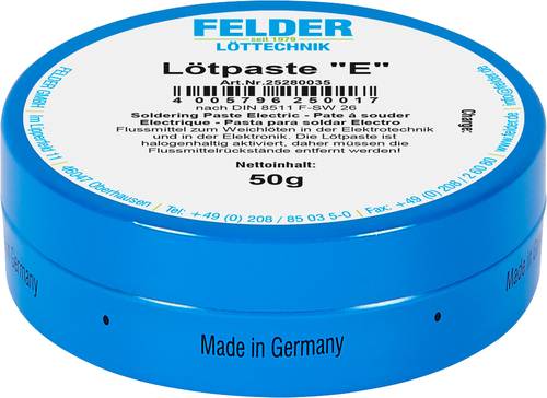 Felder ISO-Flux  E  Lötpaste Inhalt 1St. von Felder