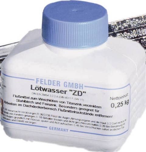 Felder ZD 250 Lötwasser Inhalt 250g F-SW 11 von Felder