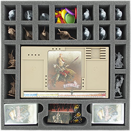Feldherr AG050ZC08 50 mm Schaumstoffeinlage kompatibel mit Zombicide Black Plague Feldherr AG050ZC08 50 mm Schaumstoffeinlage kompatibel mit Zombicide Black Plague von Feldherr