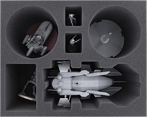 Feldherr FSMFDM125BO Schaumstoffeinlage kompatibel mit Star Wars Legion: LAAT/le Patrouillentransporter von Feldherr