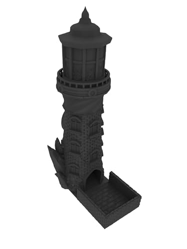 Feldherr Fates End Tiny Dice Tower, Farbe:Schwarz, Style:Lighthouse von Feldherr