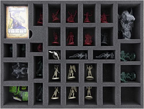 Feldherr HB060A001 Schaumstoffeinlage kompatibel mit HeroQuest (2021): Mythic Box - Upgrade für HB01Set / HB02Set von Feldherr