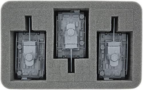 Feldherr Half-Size Schaumstoff-Set kompatibel mit Bolt Action - Panzer und Fahrzeuge von Feldherr